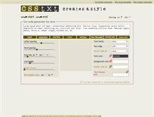 Tablet Screenshot of csstxt.com